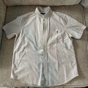 Blue/Grey Ralph Lauren button down. Bundle & save